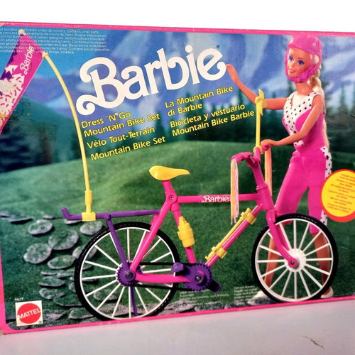 Barbie Dress & Go Mountain Bike Set 1991 new, Mattel