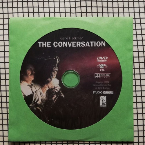 The Conversation DVD used with Greek subtitles