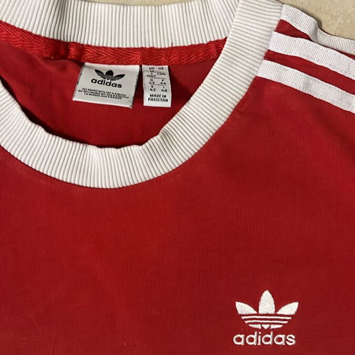 Adidas Originals Vintage T-Shirt red size L like new