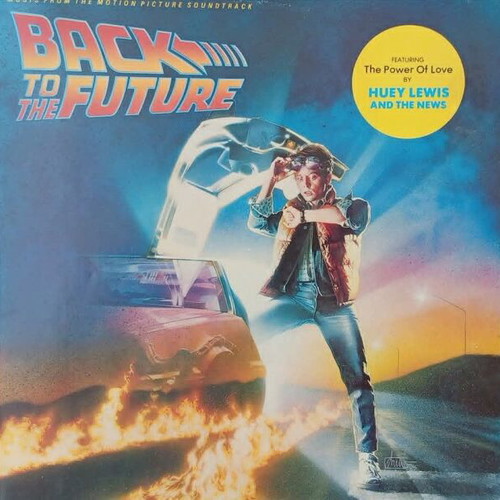 Back To The Future Music From The Motion Picture Soundtrack LP used