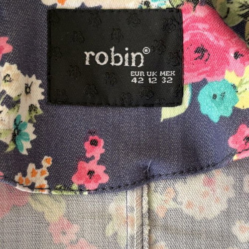 Floral cotton blazer like new, size XL