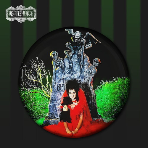 Beetlejuice pin set new, 6 pieces, 3 cm