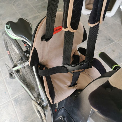 Weeride child front bicycle seat used, max weight 15kg