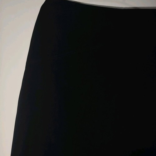 Asymmetric black skirt M-L used