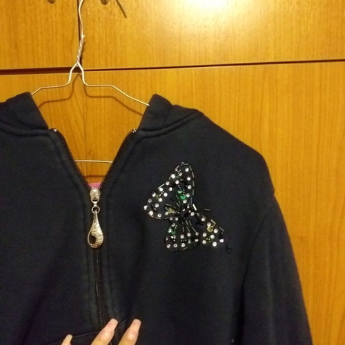 Cardigan with design like new, size XS