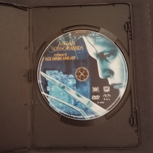 Edward Scissorhands 1990 DVD with Greek subtitles