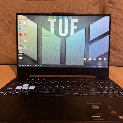 Asus Tuf Dash F15 laptop σαν καινούργιο με i7-12650H, 16GB RAM, RTX 3050Ti