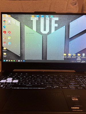 Asus Tuf Dash F15 laptop σαν καινούργιο με i7-12650H, 16GB RAM, RTX 3050Ti
