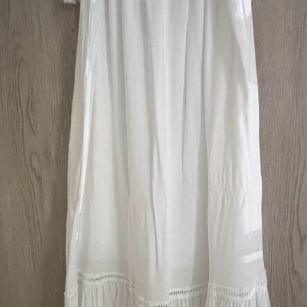 White Cento summer dress new size XL