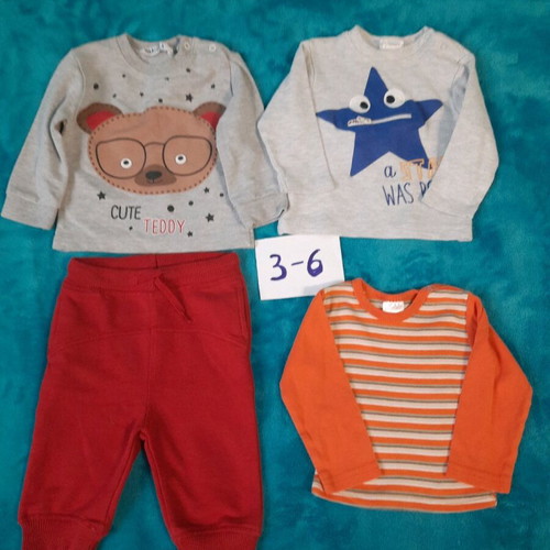 Baby clothes pack of 23 size 68 like new, winter lined