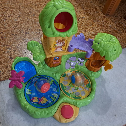 Fisher-Price Amazing Animals Rollin' Around Jungle Playground used toy