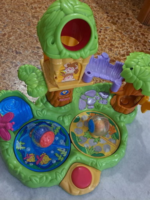 Fisher-Price Amazing Animals Rollin' Around Jungle Playground used toy