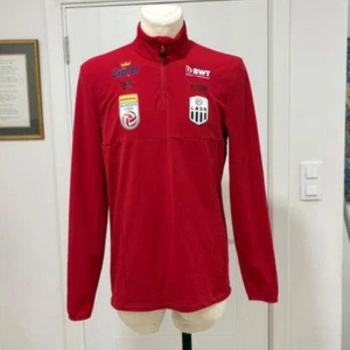 LASK Austrian Football Bundesliga Masseur 1/4 Zip Pullover Size Large used