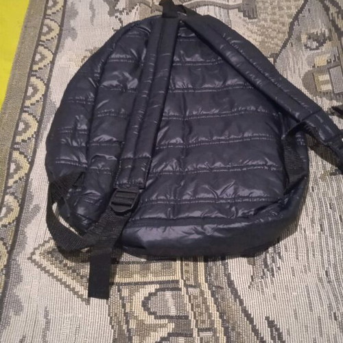 Women's backpack bag used, black