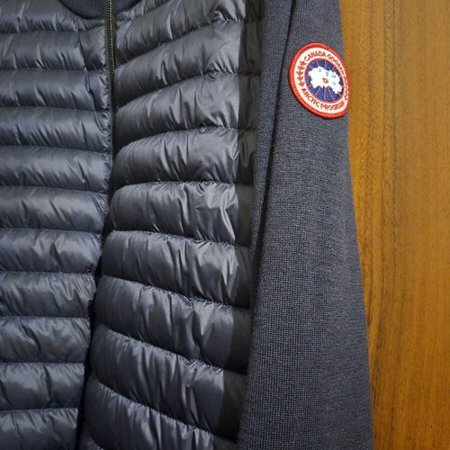 Canada Goose HyBridge Knit Padded Jacket like new, blue, size XL