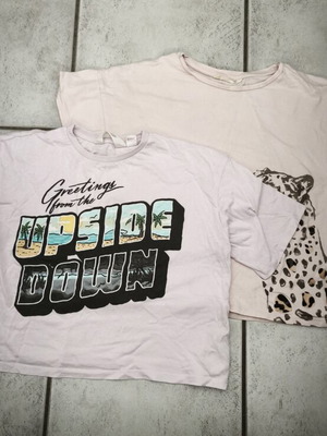 Children's T-shirts like new, size 146 cm, set of 2