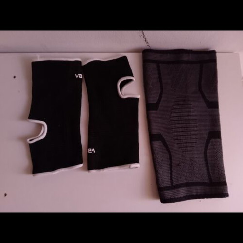 Ankle braces and knee support