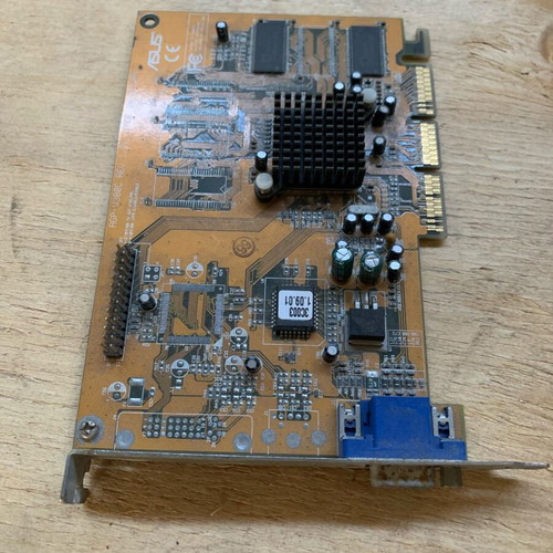 Asus AGP-V300C R 1.01 SIS305 3D Chip AGP 16MB VGA card used