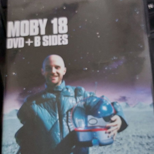 Moby 18 DVD Live + CD B Sides 2003 new, electronic