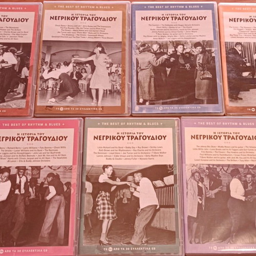 History of Negro Song pack of first 7 CDs new, blues