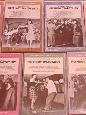 History of Negro Song pack of first 7 CDs new, blues