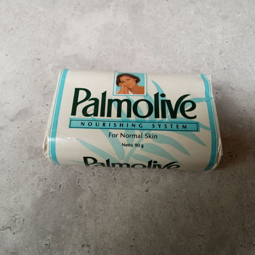 Palmolive beauty soap collectible bar from 1980s like new