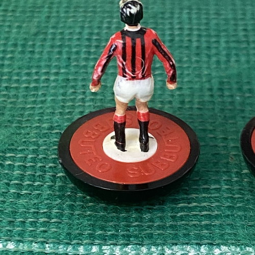 Vintage Subbuteo spares ref 57 AC Milan set of 3