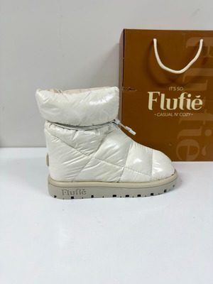 Γυναικεία μποτάκια Flufié Pillow Boot, μέγεθος 38, λευκά