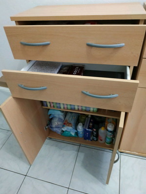 Cabinet used, like new
