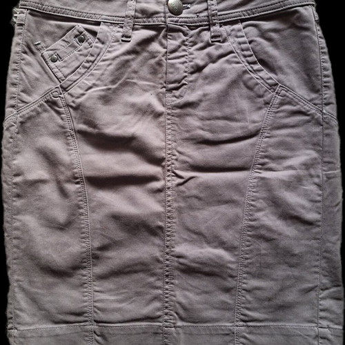 Miss Denim skirt used, gray, size S 36 8