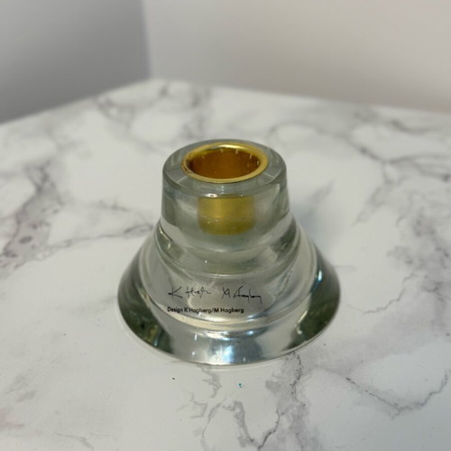 Designer vintage candlestick used