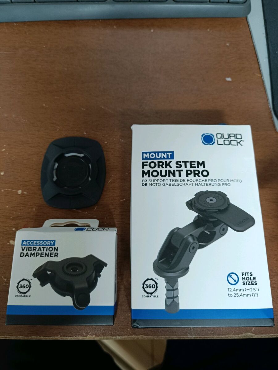 QuadLock Fork Stem Mount Pro Set with… - € 80,00 - Vendora.cy