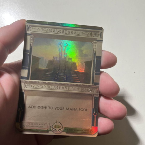 Magic the Gathering Dark Rituals Amonkhet Invocations foil like new
