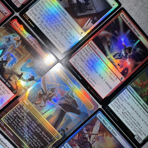 Magic The Gathering Marvel Super Heroes cards new, set of 14
