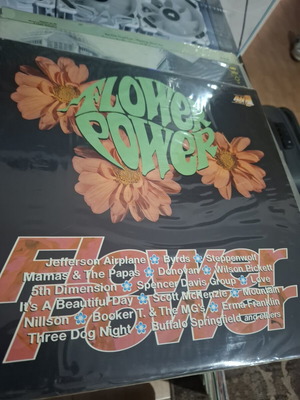 Flower Power double LP vinyl 1989