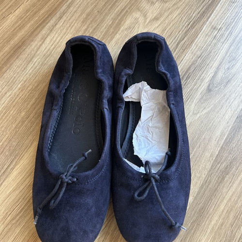 Marc O'Polo ballerinas like new, blue, size 36