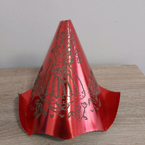 Metallic princess hats pack of 4 like new, 1970