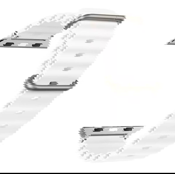 Άσπρο Λουράκι Ocean Band για Apple Watch 42/44/45/46/49mm