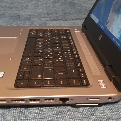 HP ProBook 640 G3 laptop, i5, 16GB RAM, 250GB Samsung 860 EVO SSD