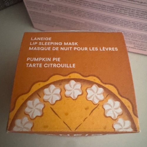 Laneige Pumpkin Pie Lip Mask new