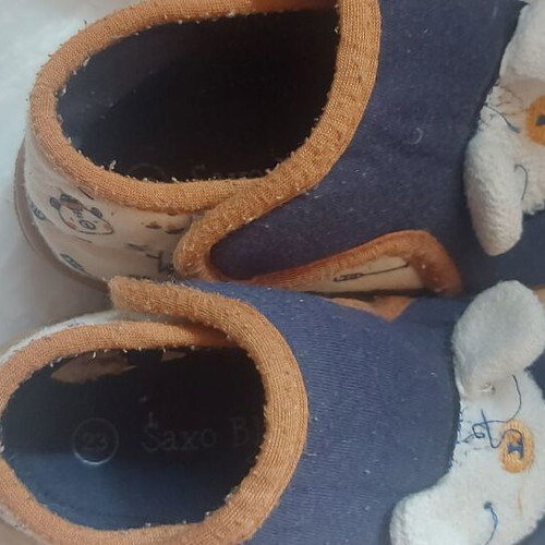 Saxo Blues slippers boy size 23 used