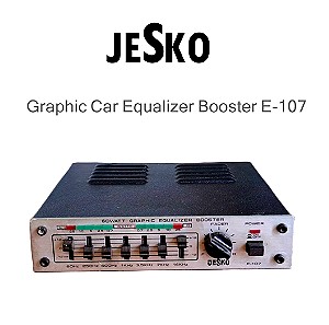 Jesko - Graphic Car Equalizer Booster E-107 (εκουαλάιζερ αυτοκινήτου)