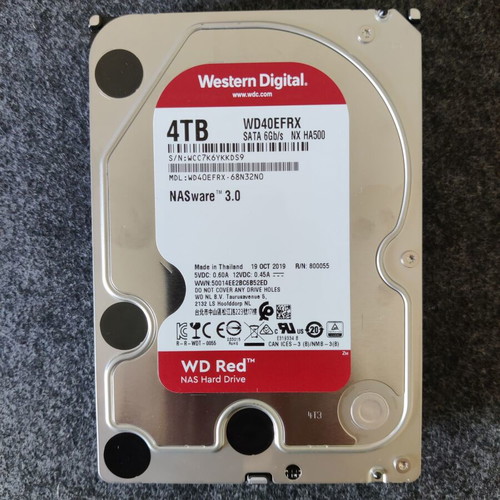 WD Red 4TB WD40EFRX NAS HDD with NASware 3.0