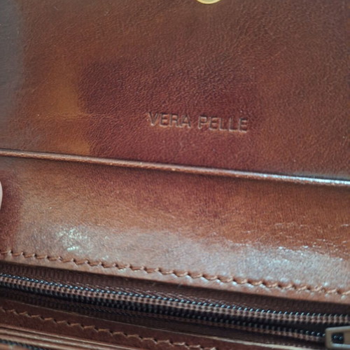 Emporio Valentini women's leather wallet Vera Pelle, brown