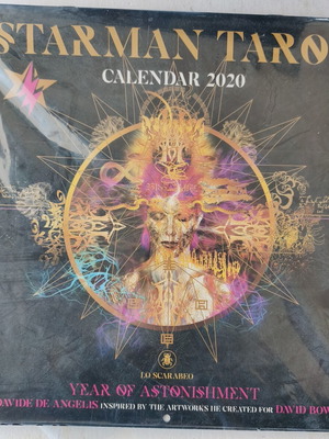 Starman Tarot ημερολόγιο 2020 καινούργιο, σφραγισμένο