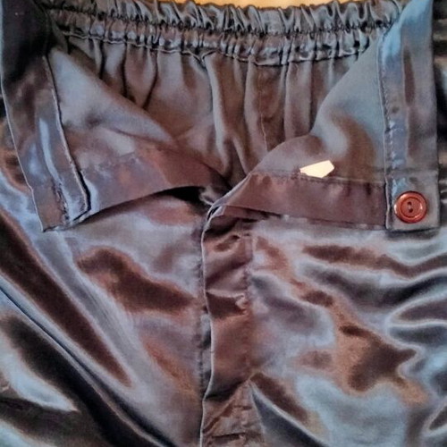 Vintage satin men's pajama set near mint condition