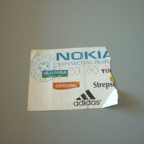 Panathinaikos-AEK 79-71 Final Ticket Used Greek Basketball Championship OAKA 2005