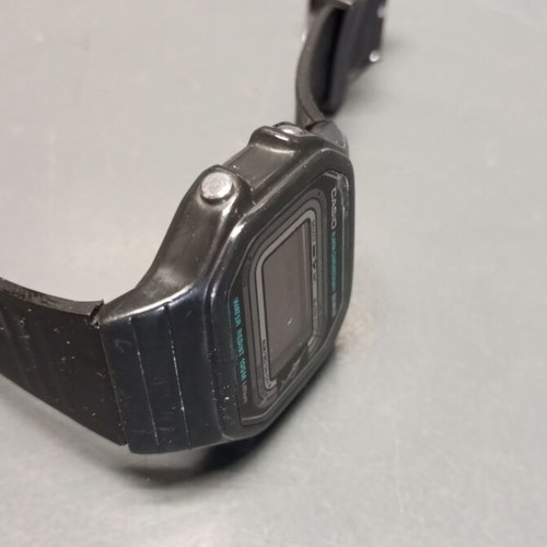 Casio Marlin W-200 used men's wristwatch black