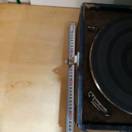 Antique Gramophone used 1920-30 with visible signs of wear