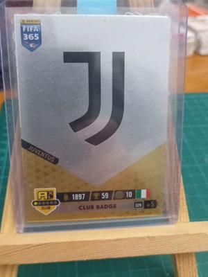 Panini Adrenalyn XL FIFA 365 κάρτα #329 Club Badge Juventus σαν καινούργιο